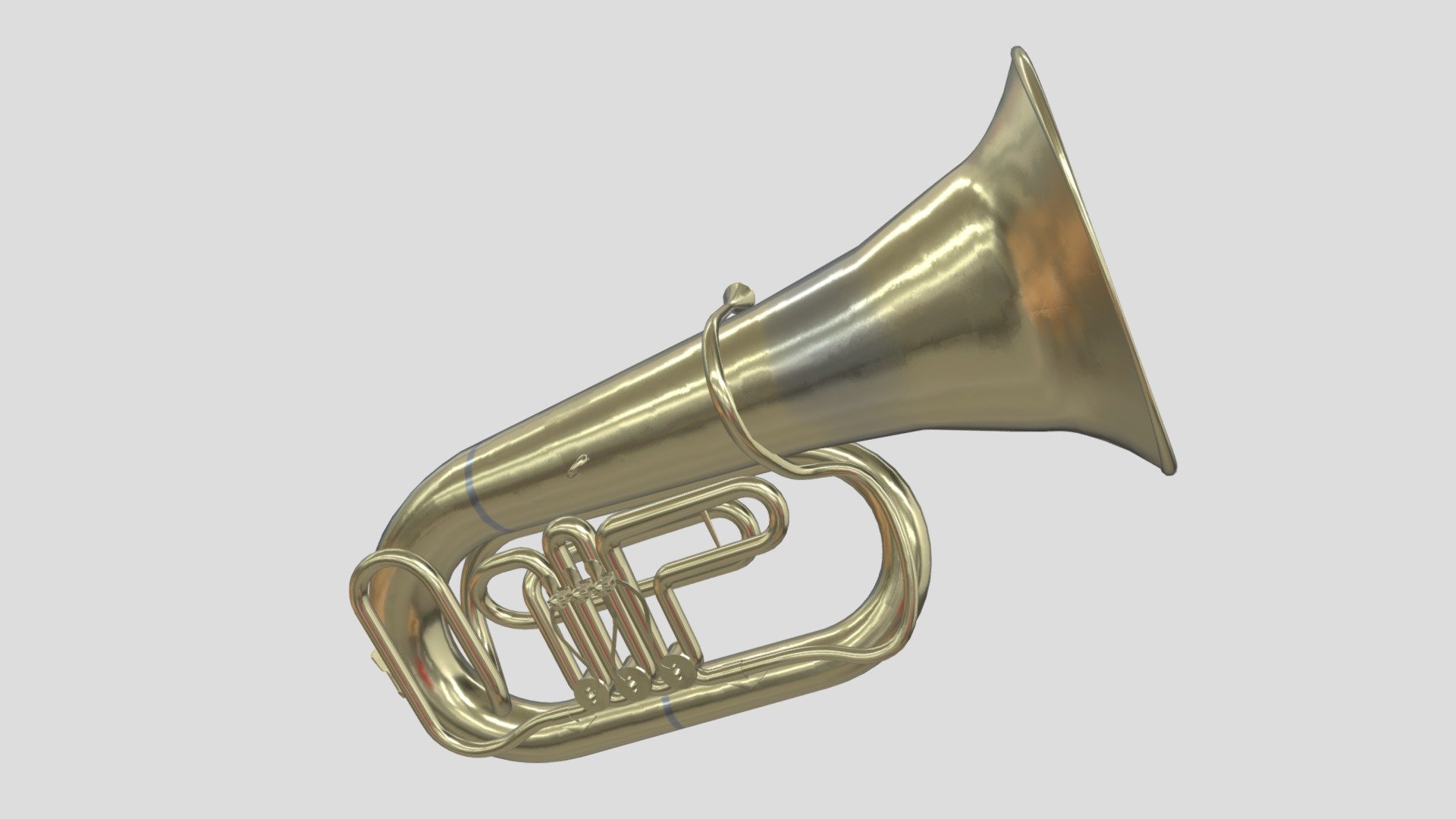 Tuba 3d model