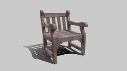 Small Wooden Bench