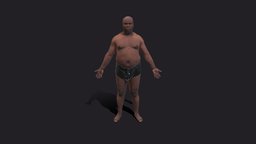 Black Fat Male