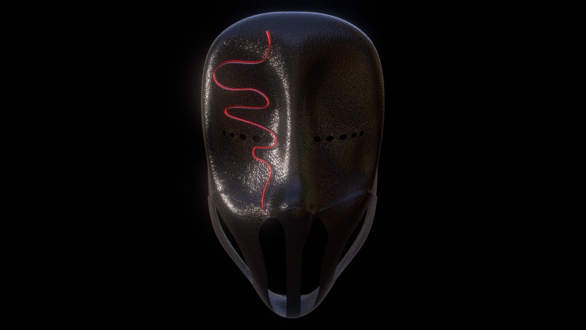 Black Mask 3d model