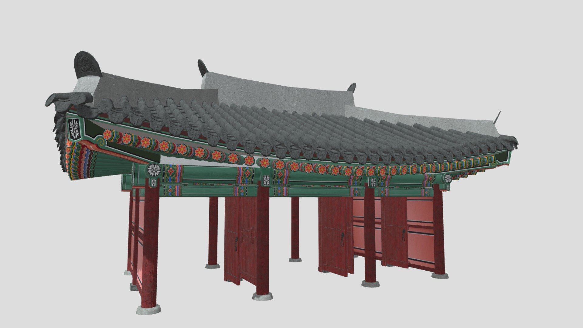 KCISA-Chungdaemun(중대문/中大門) 3d model