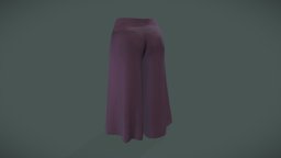 Female Gaucho Capris Pants