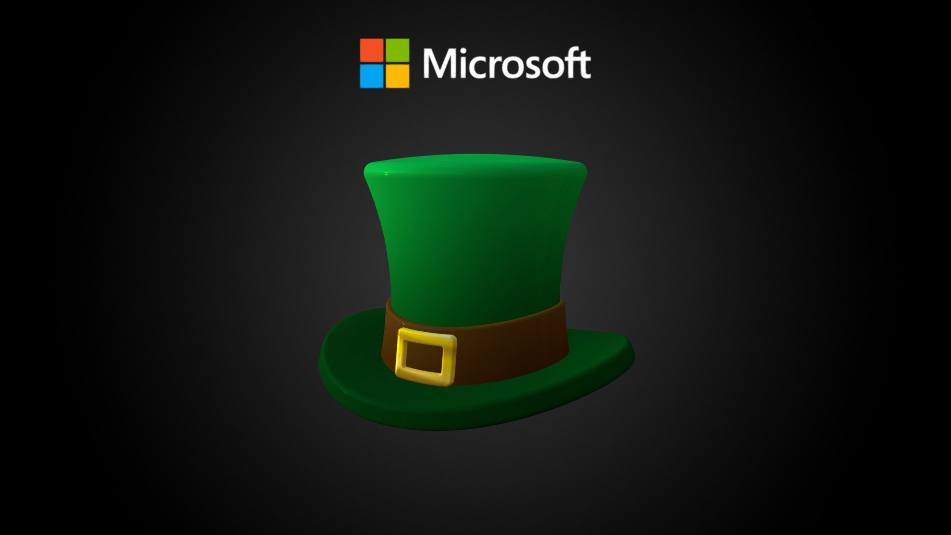 Leprechaun Hat 3d model