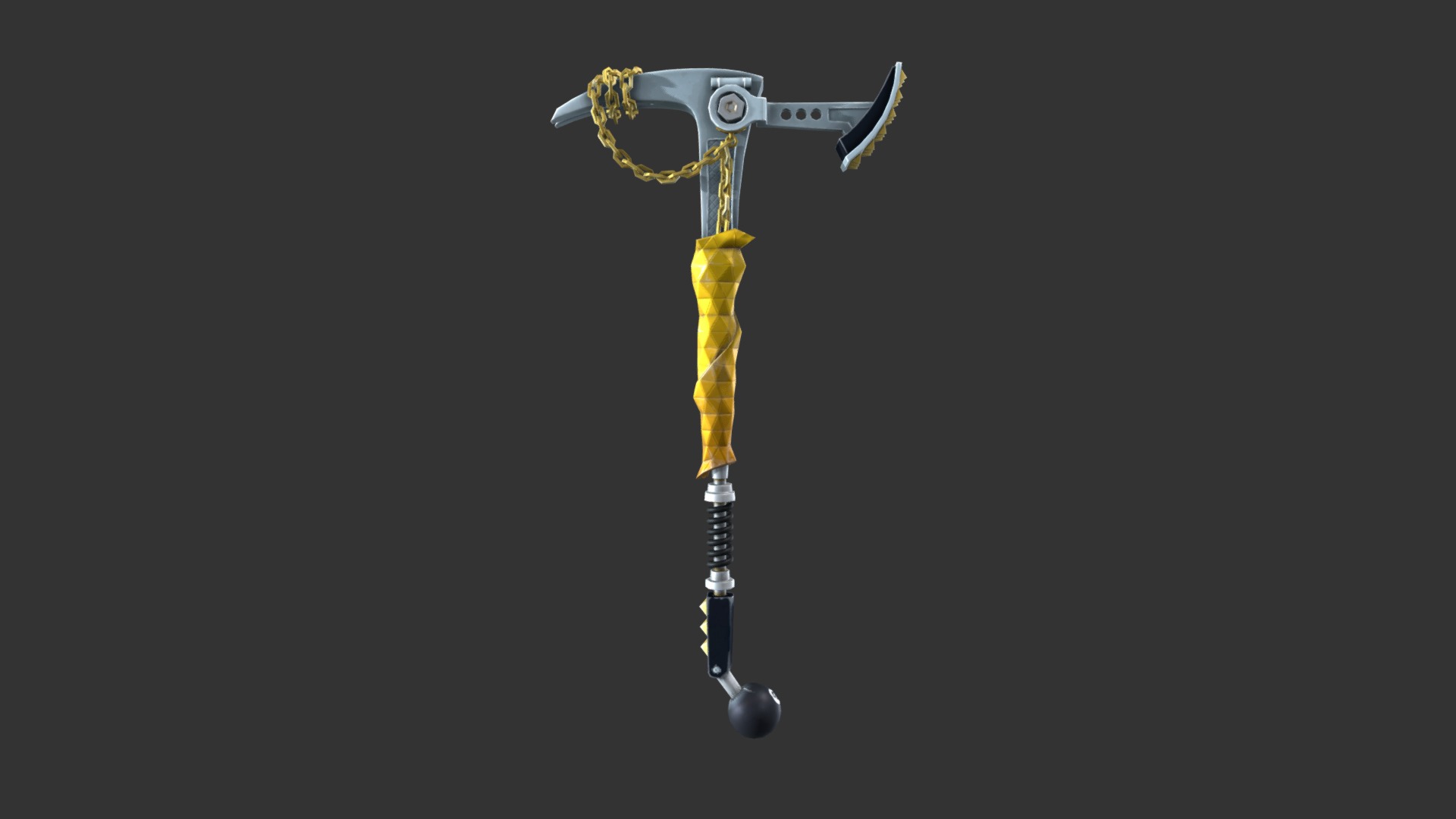 Clutch Axe Harvesting Tool 3d model