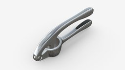 Manual garlic press