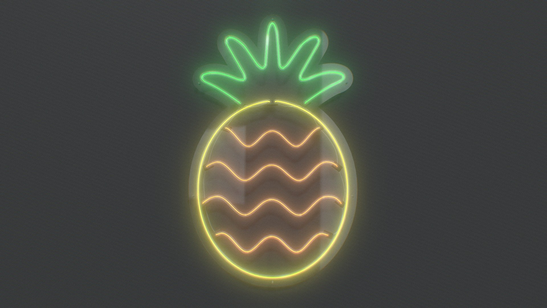 Pineapple 3d model