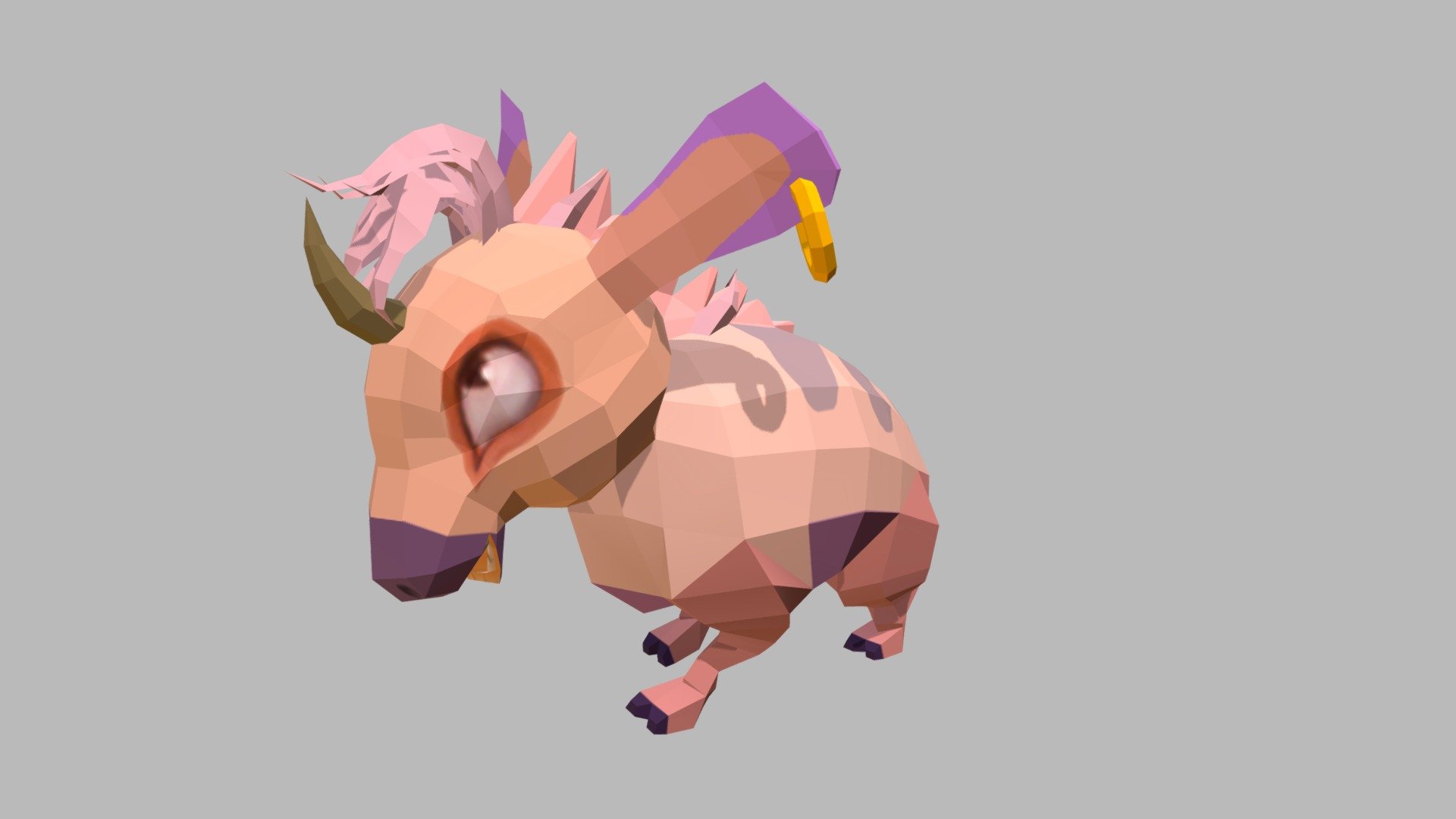 Pig Monster 3d model