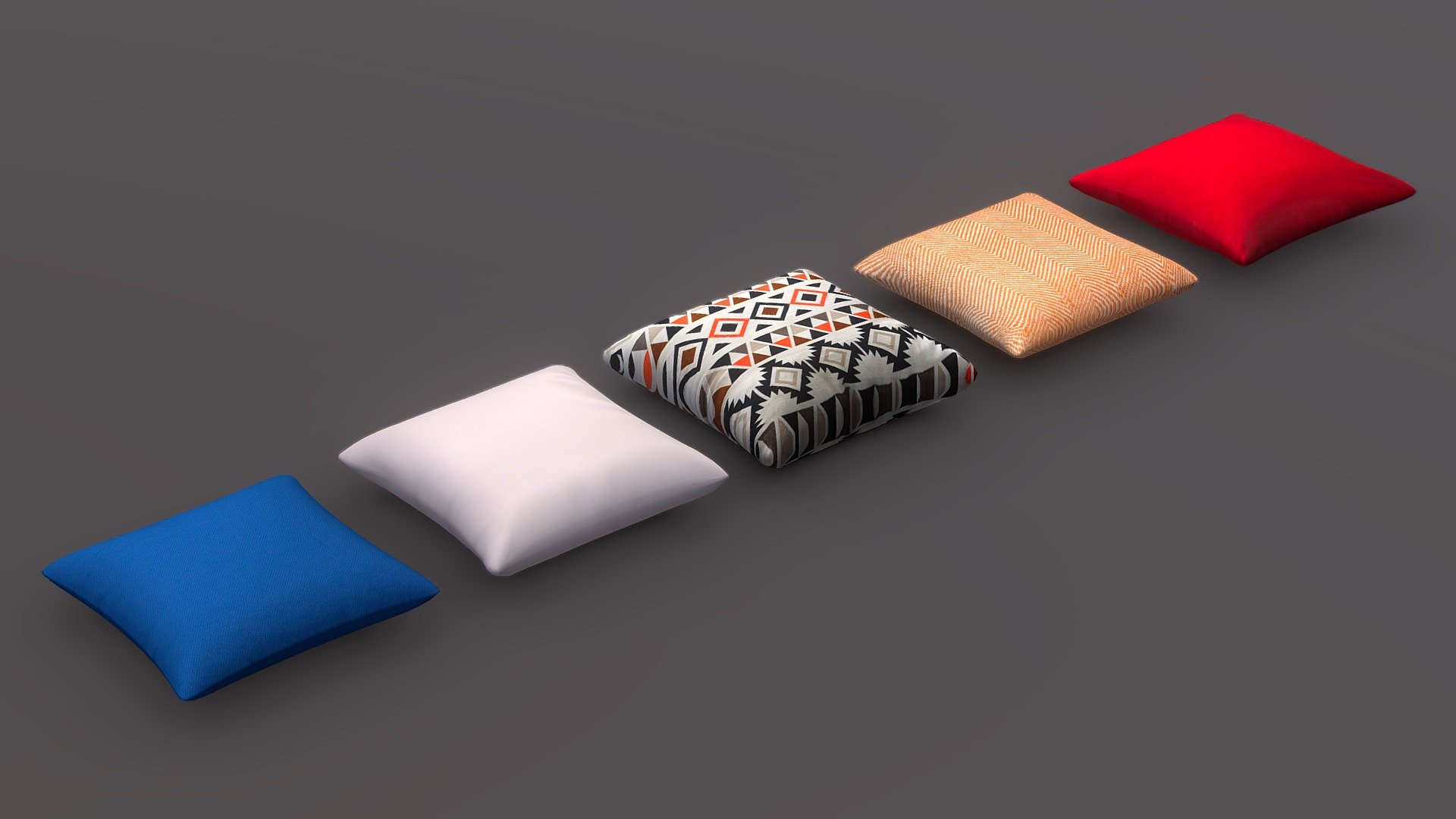 Pillow Pack 2 3d model