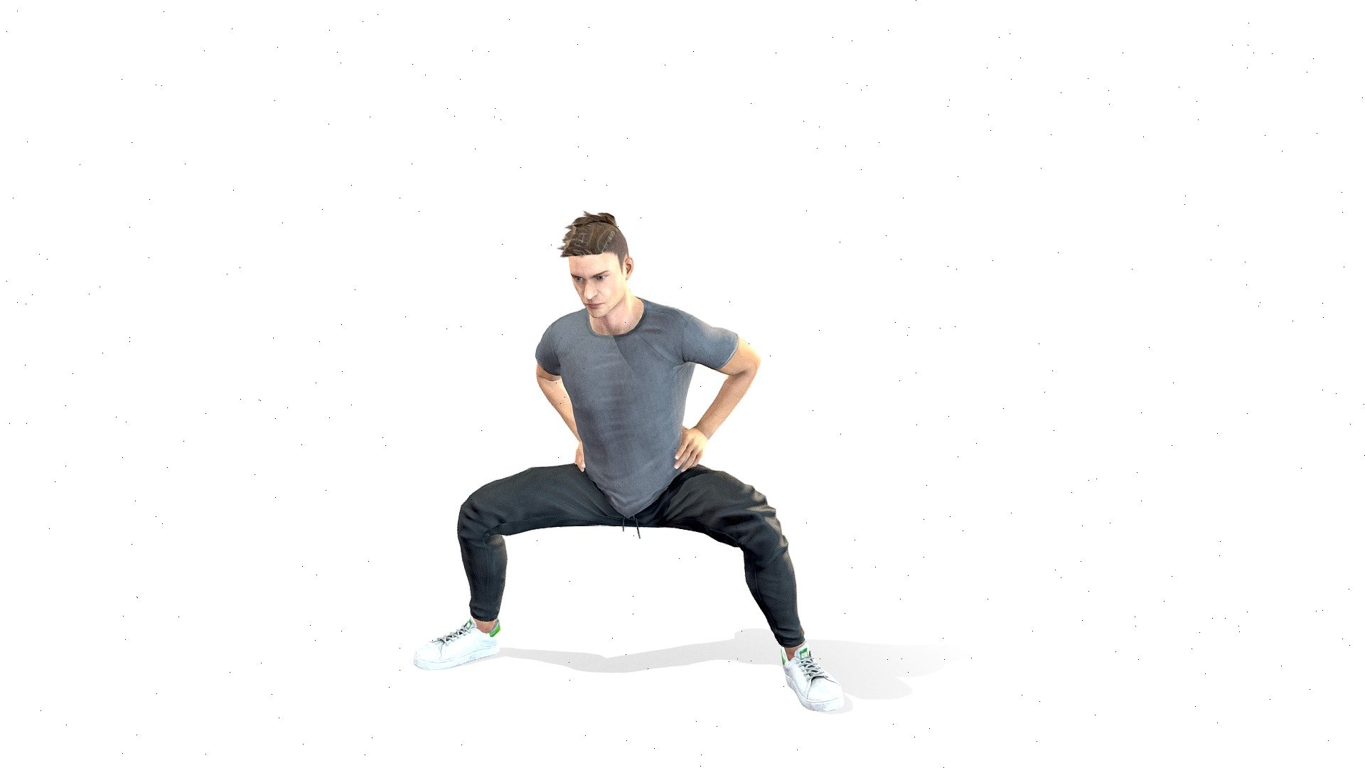 3D Male Athlete | Gym/Fitness Male Character 3d model