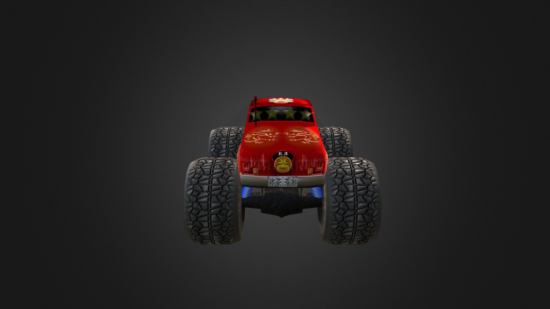 Red Dragon 3d model