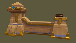 Stylized Egypt  ruin