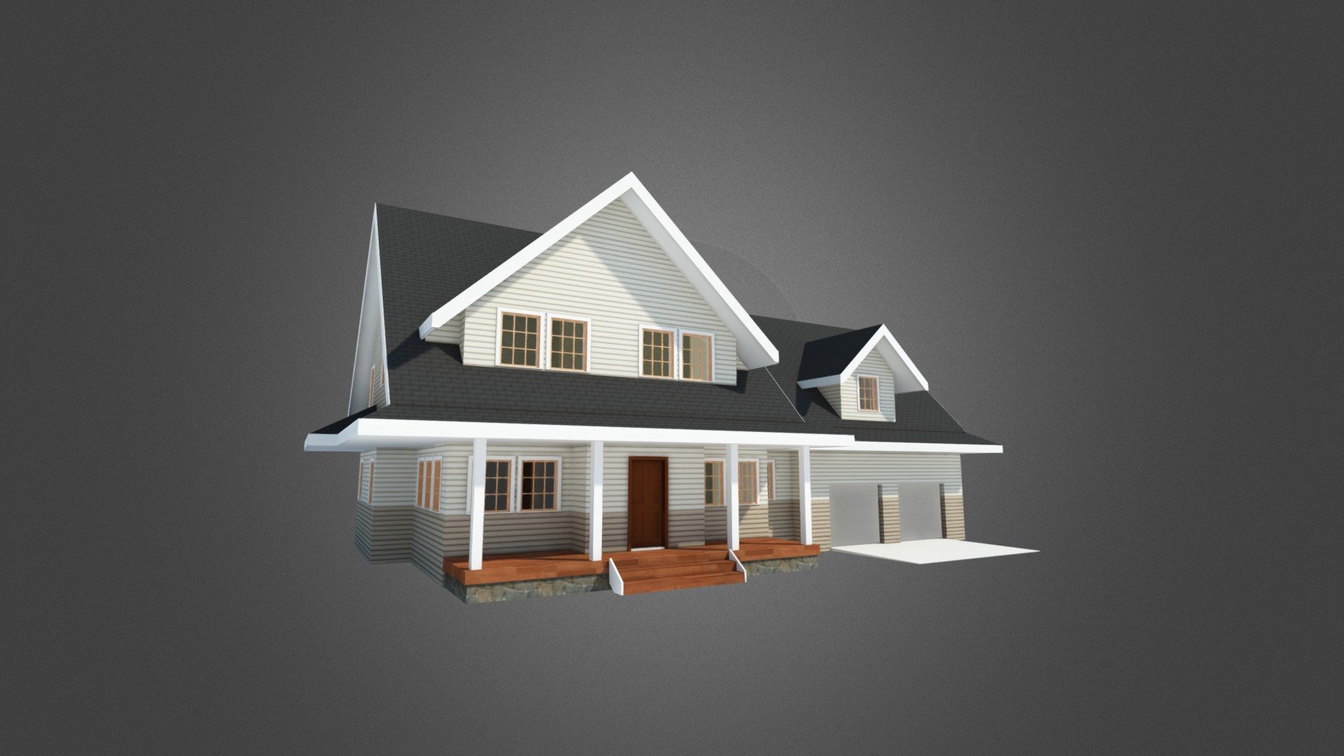 Bungalow 3d model