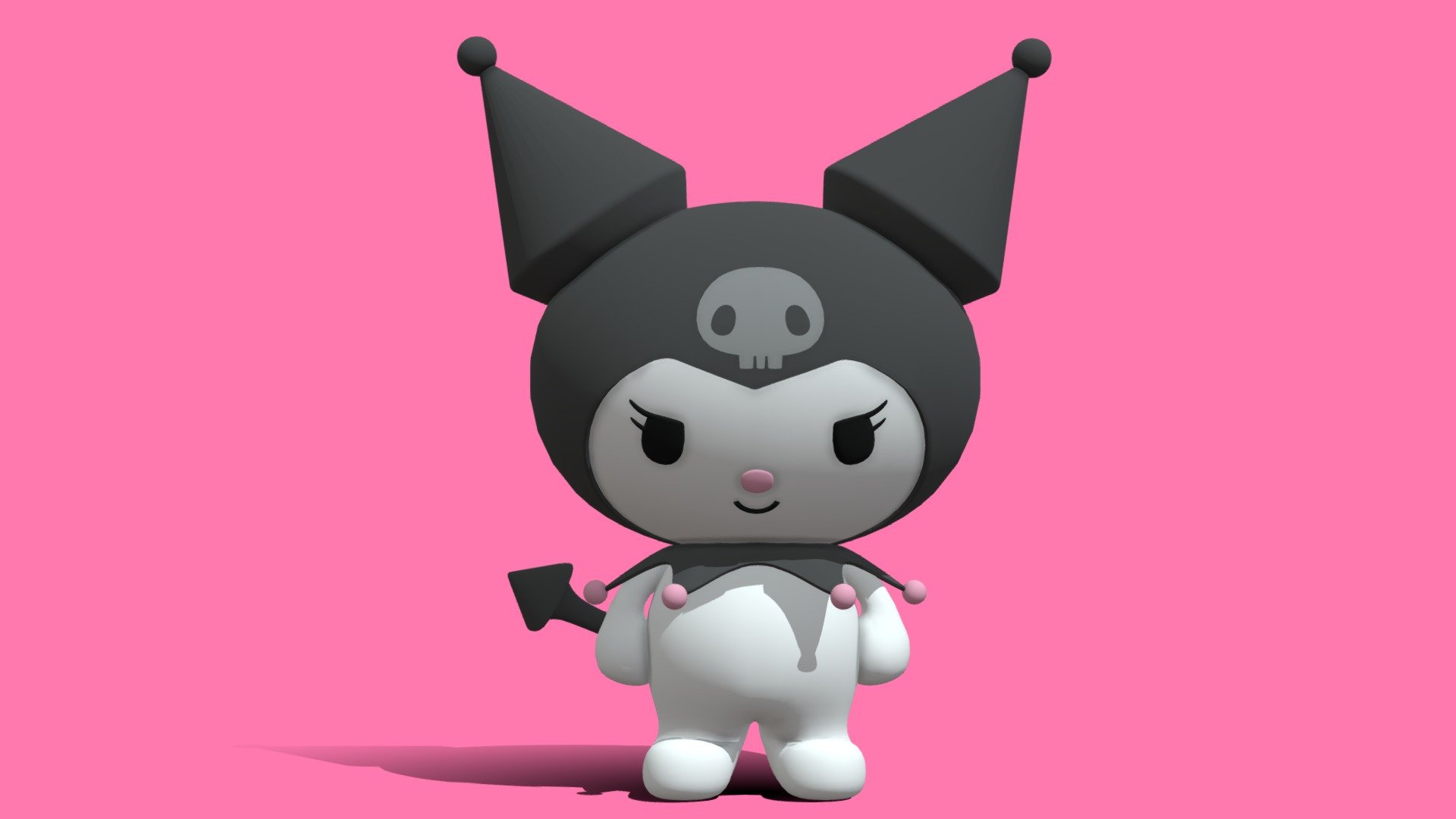 Sanrio Kuromi 3D Model 3d model