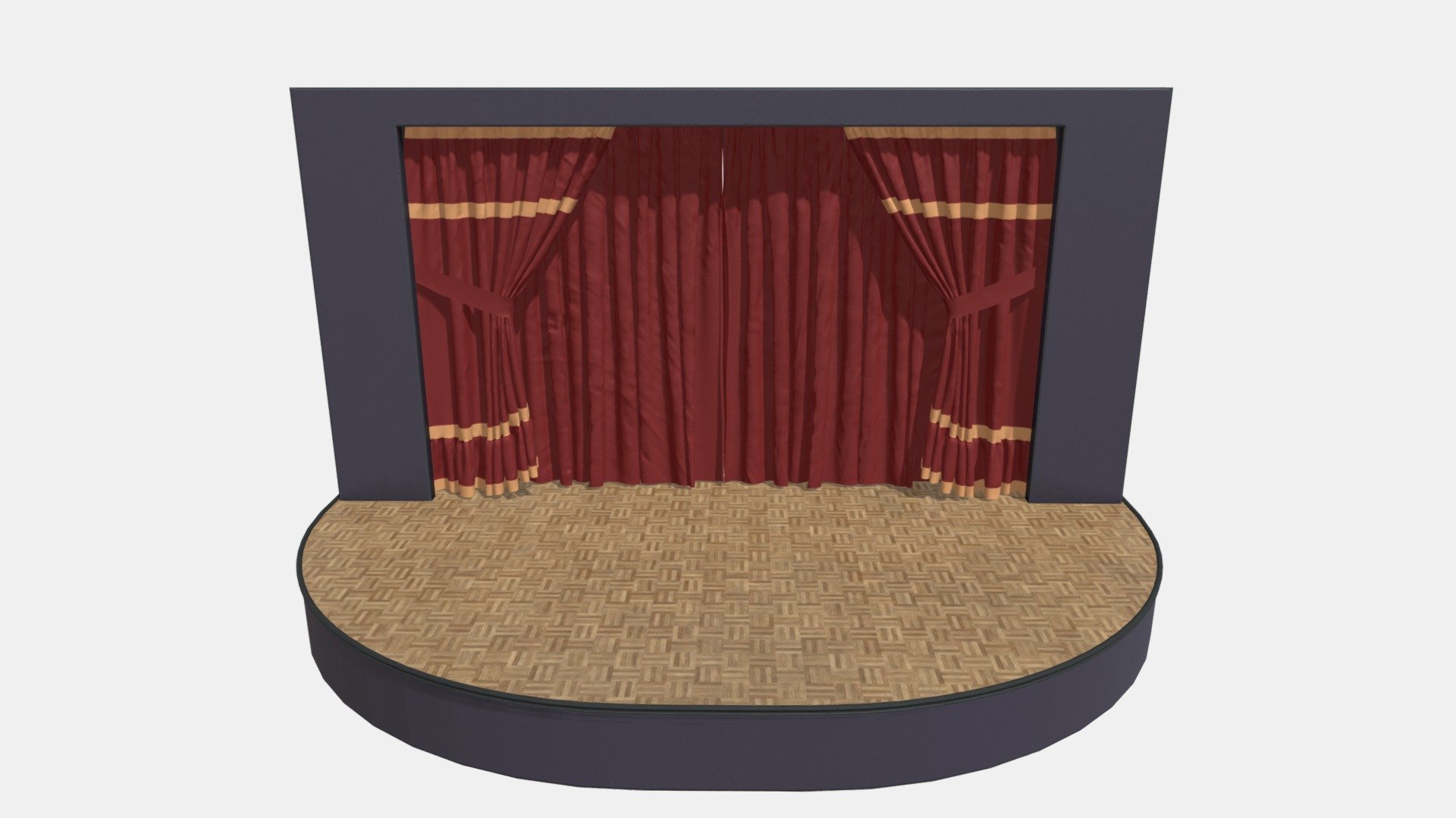 Theatre Stage 3d model