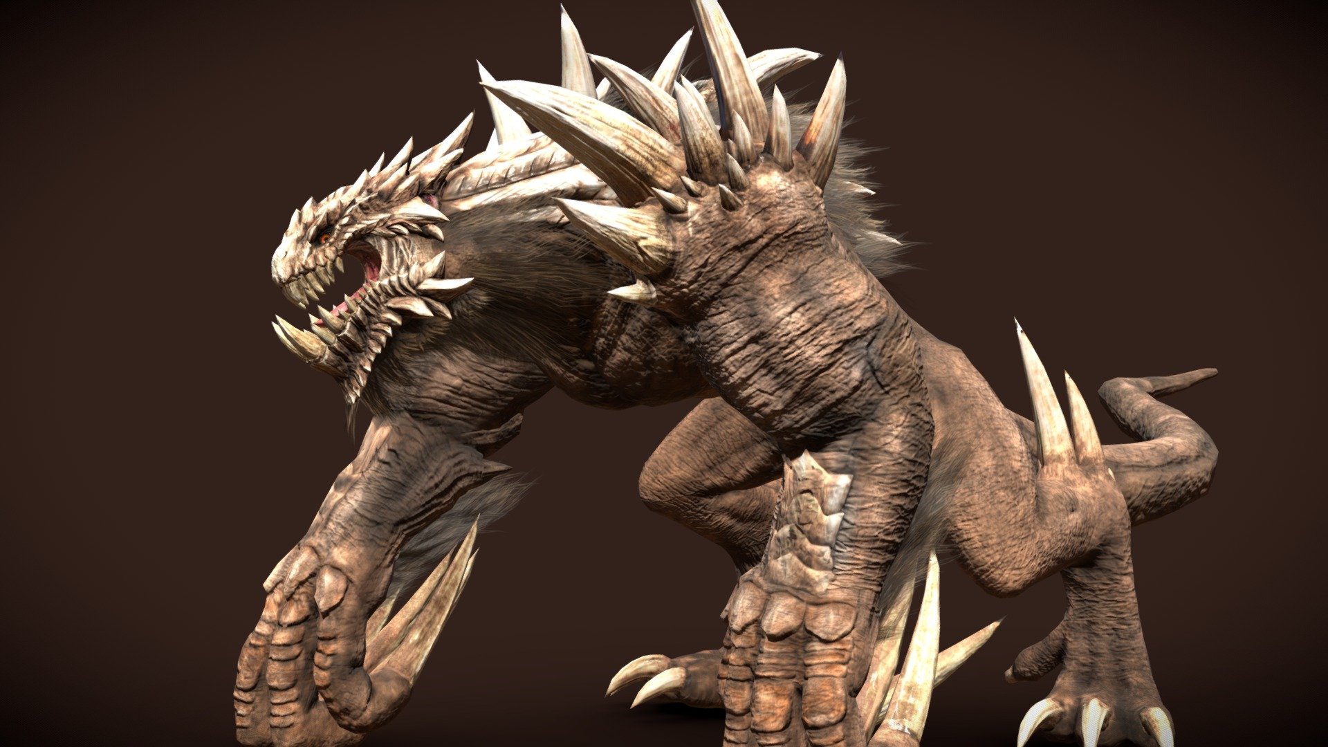 Behemoth concept by Earl Lan 3d model