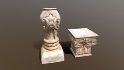 Marble Floral Garden Decoration