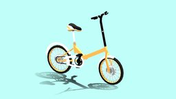 Model Bike MSJ Lowpoly