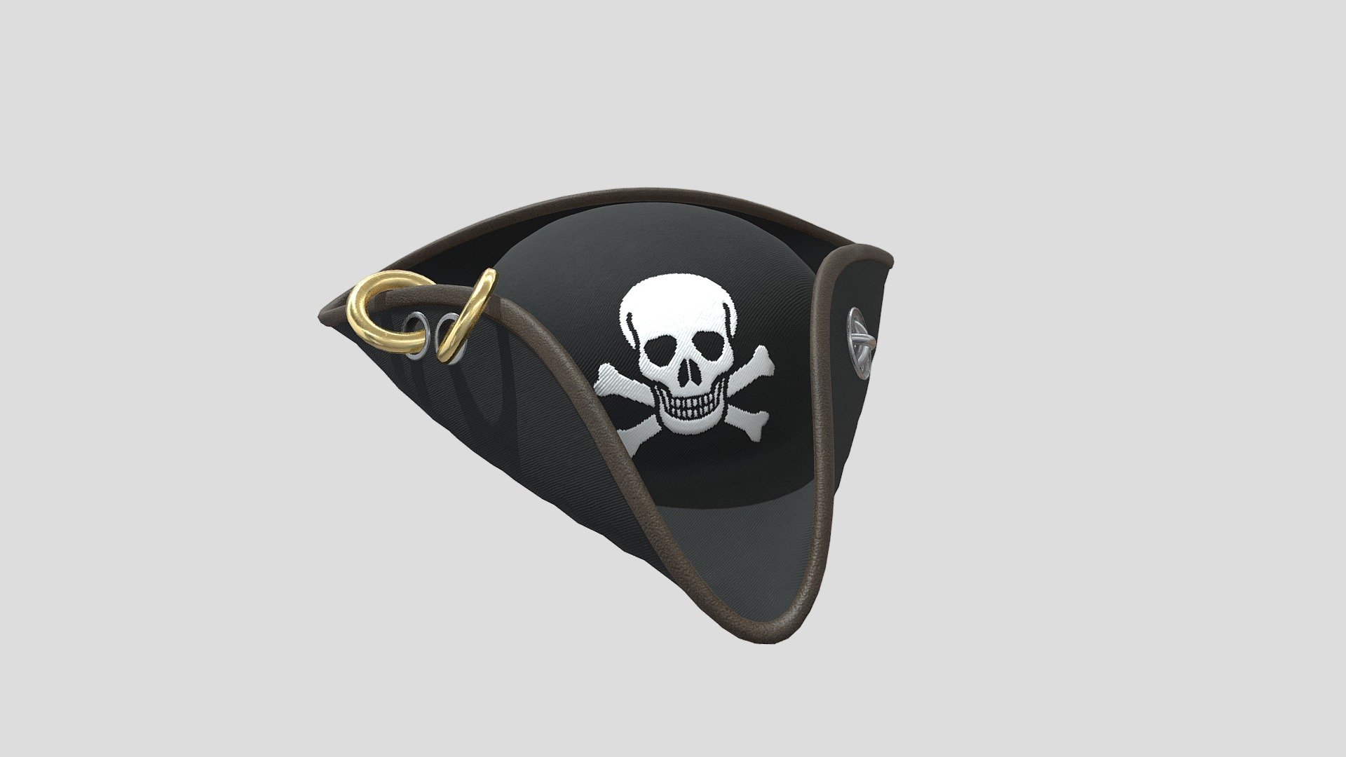 Pirate hat 3d model