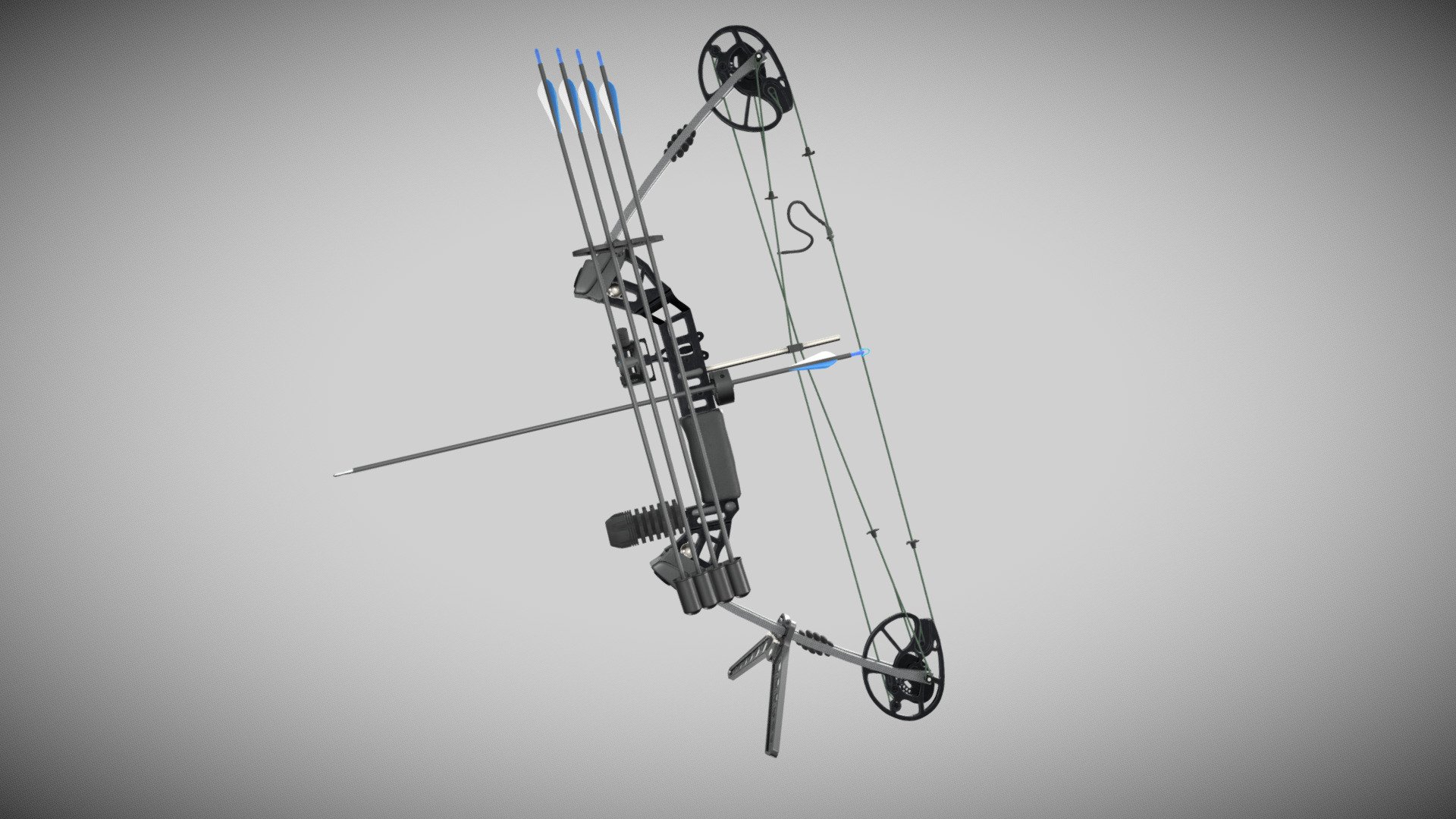 Compound Bow / Arco compuesto 3d model