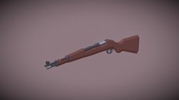 Low Poly: Kar 98