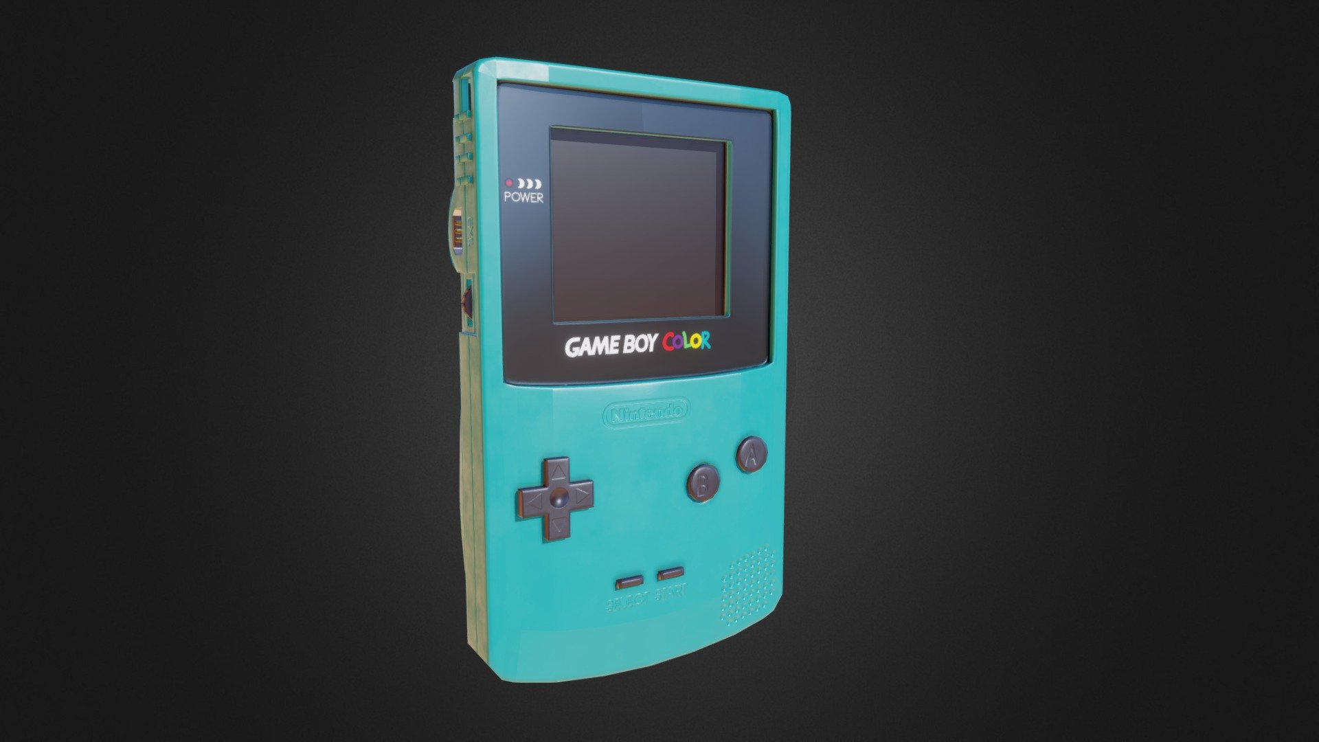 Gameboy Color 3d model