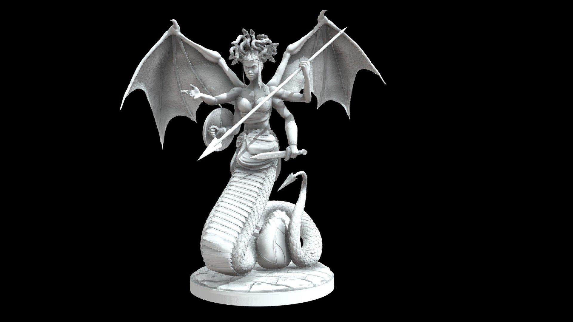 "Mother of Monsters" 3d model