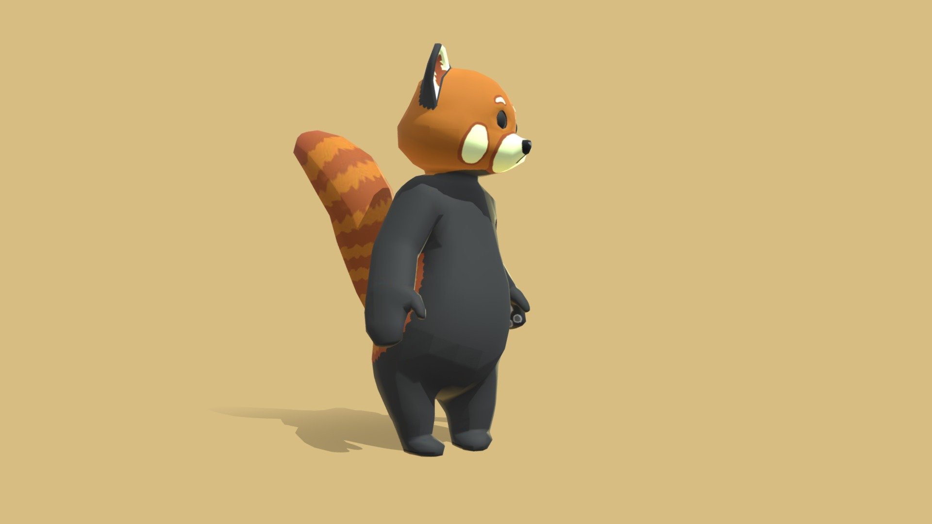 Red Panda 3d model