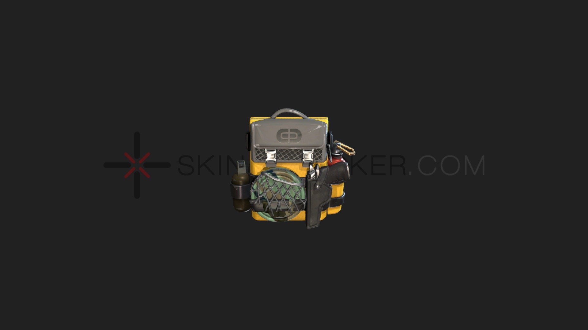 Tactical Fisherman Back Yellow 3d model