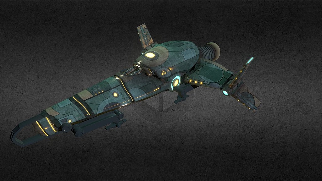 Scout Drone 3d model