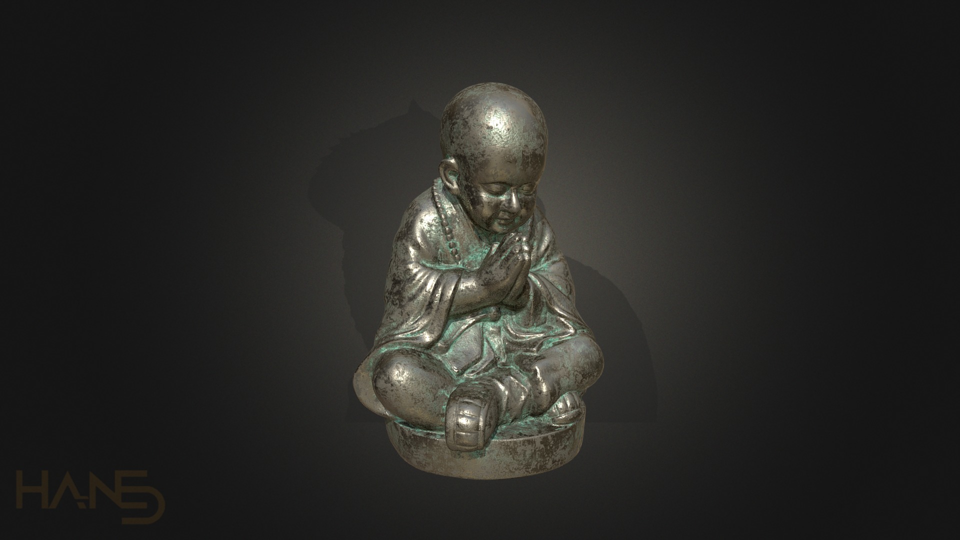 Buddhist Monk 3d model