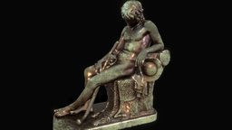 Sleeping Shepherd Boy_bronze