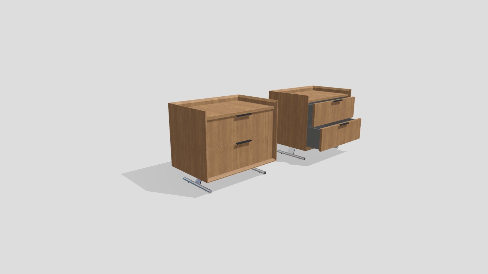 Bed Side Table 3d model