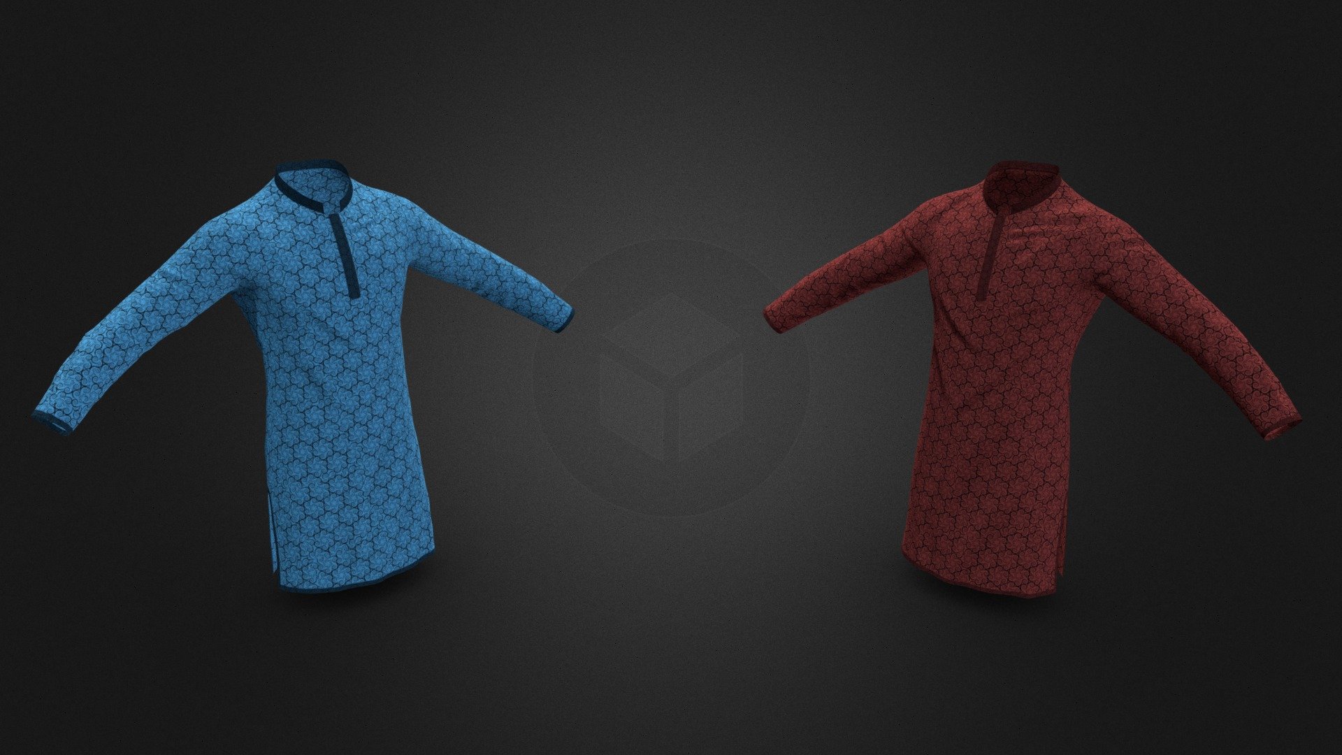 Punjabi: A Traditional Cloth for Men 3d model