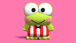 Sanrio Kero Kero Keroppi 3D Model