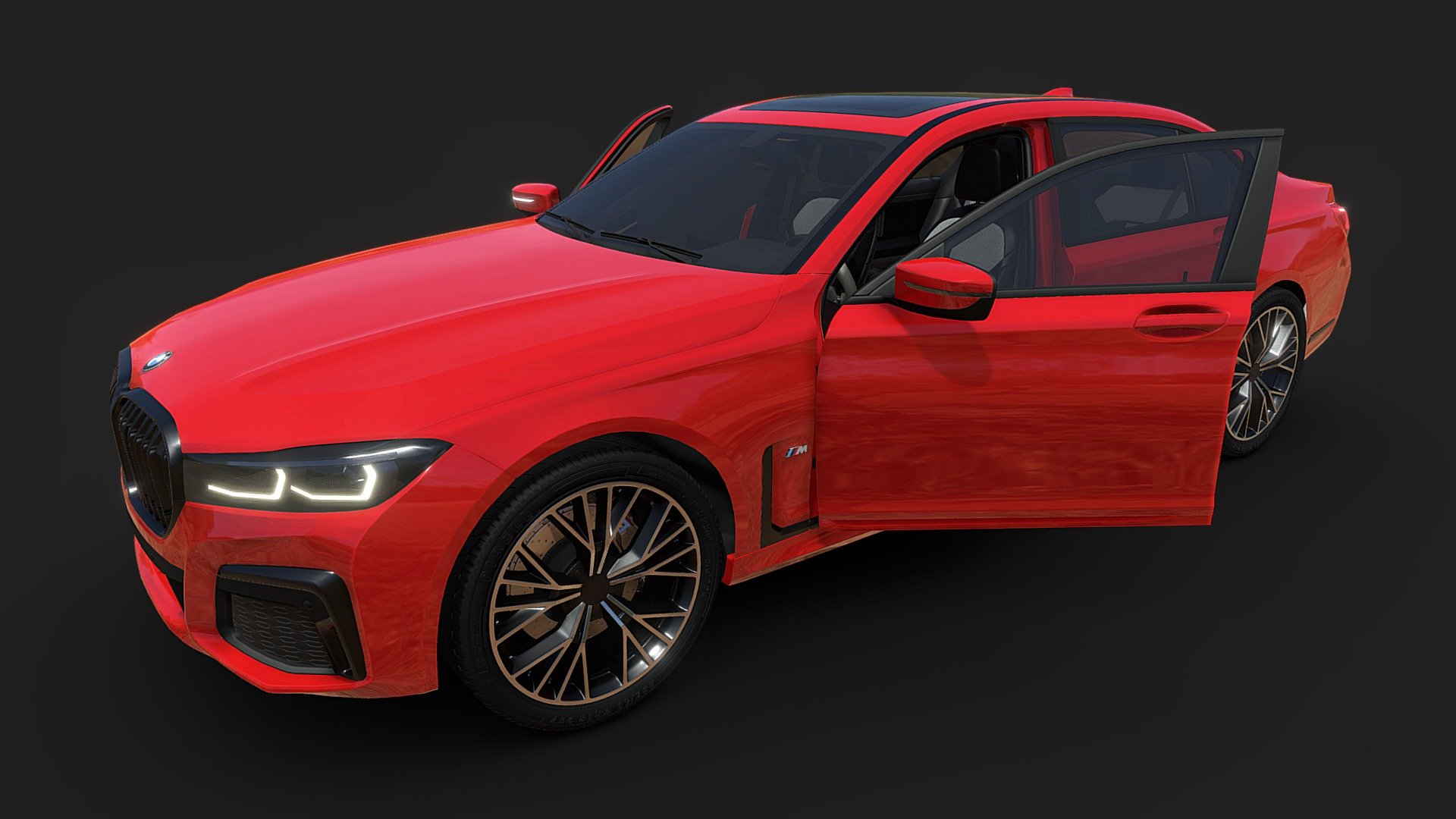 BMW 2023 RIG 3d model