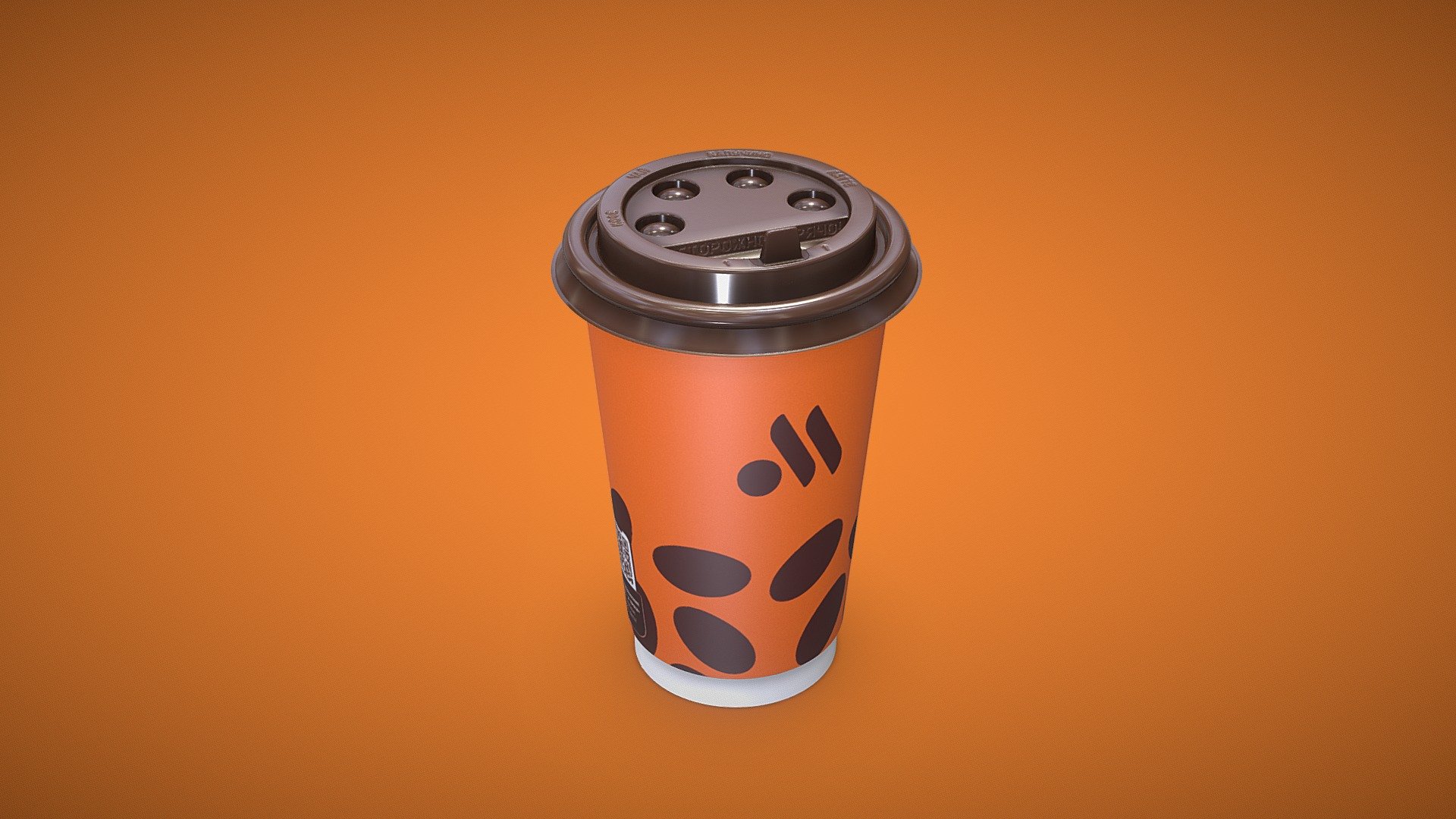 Сup Of Coffee Vkusnoitochka Russian Mc Donalds 3d model