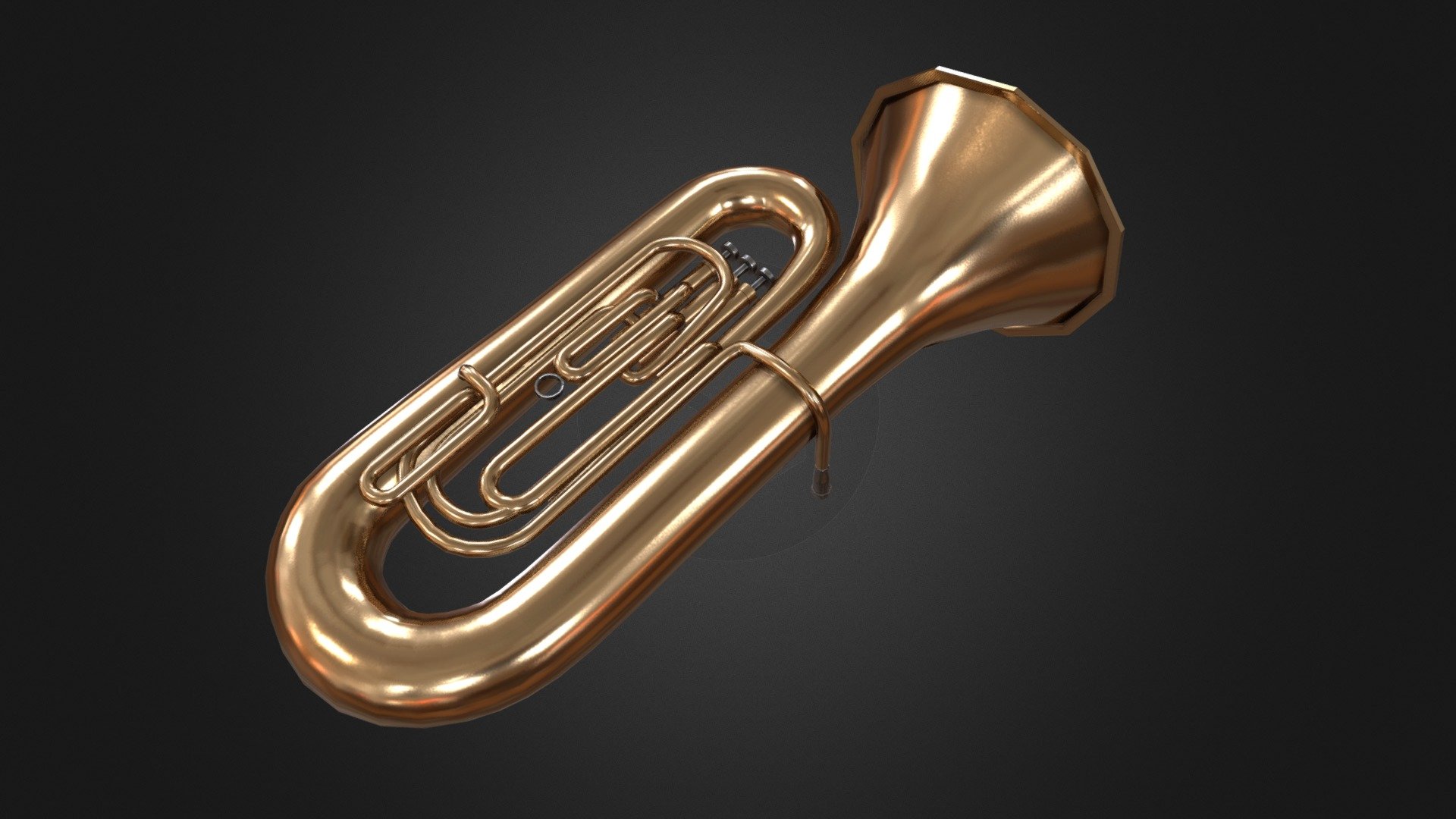 Tuba 3d model