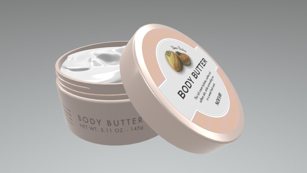 Noevir- Body Butter 3d model