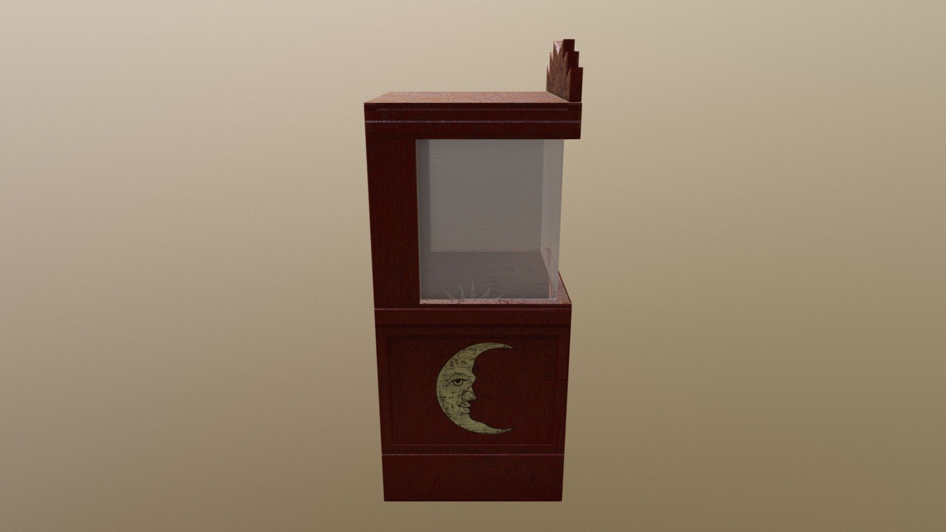 Ticket Booth 3d model