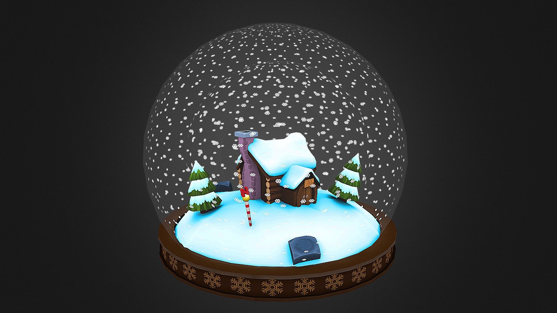 Snow Globe 3d model