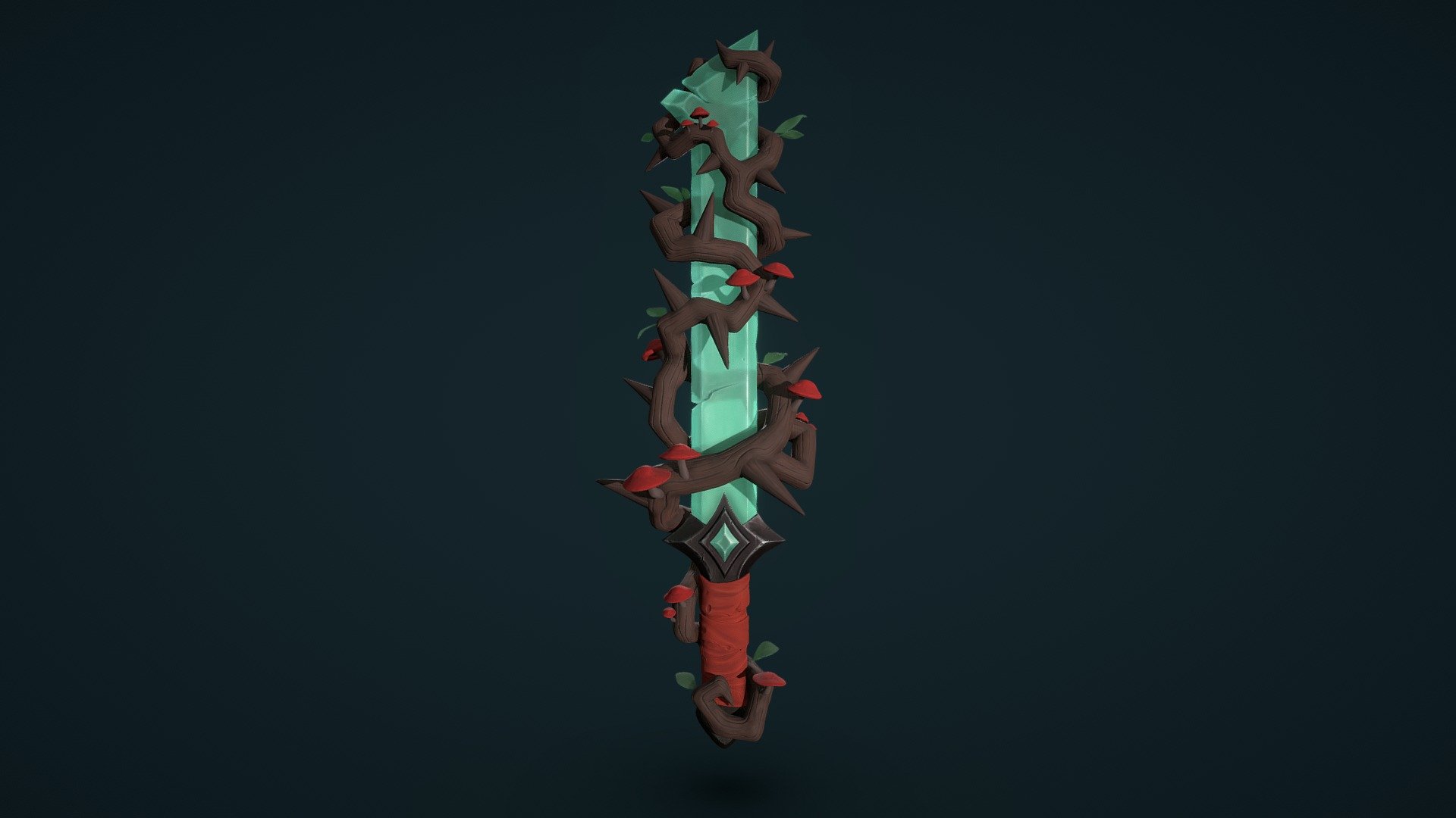 Forests Blade 3d model