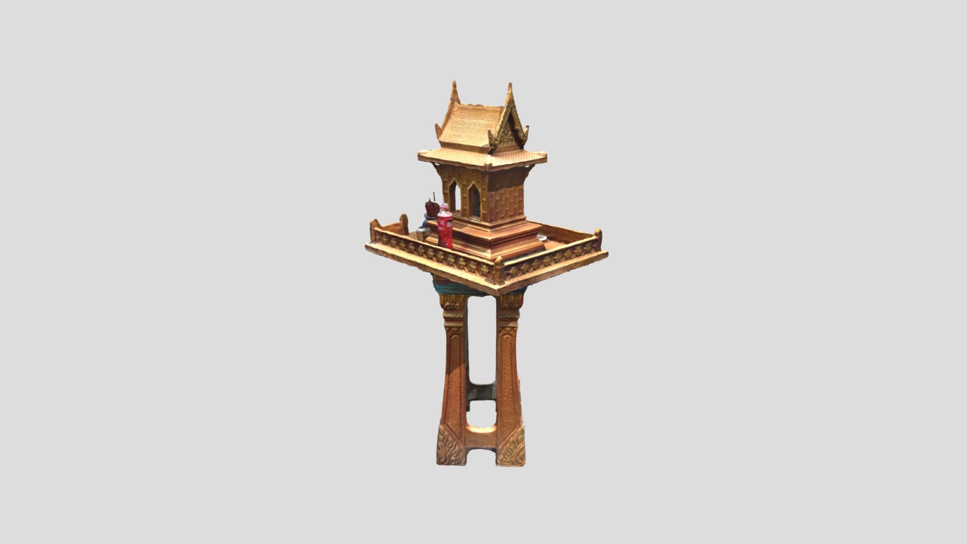 Thai Spirit house 3d model