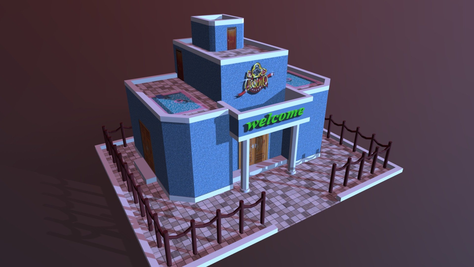 Casino 3d model