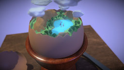 Eat an egg, find a new world