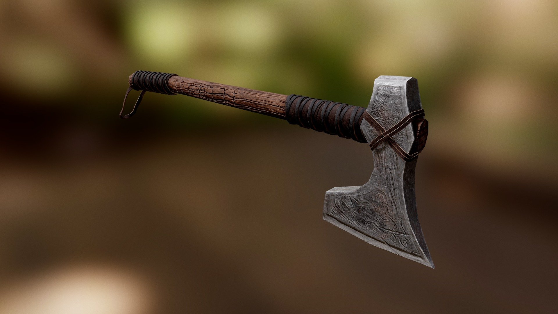 axe 3d model