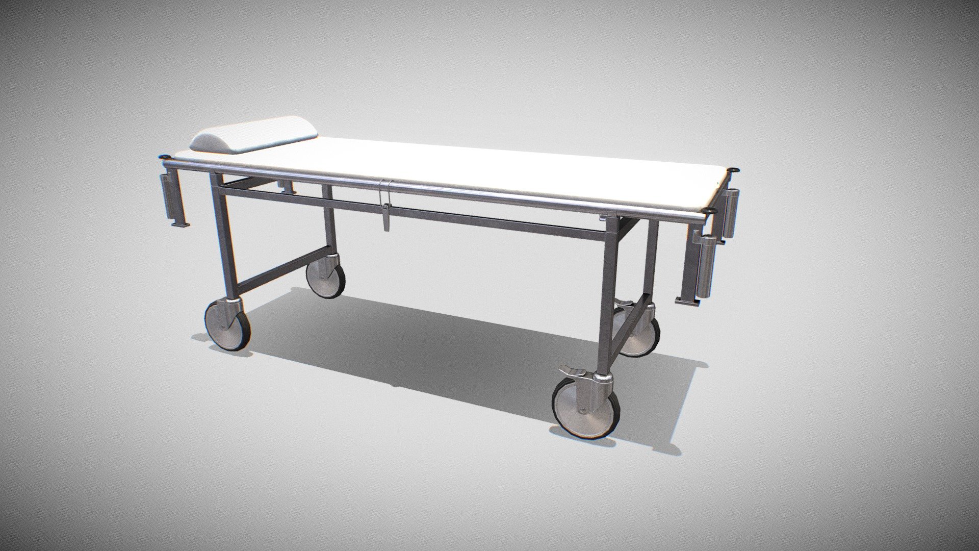 Medical Trolley 3d model