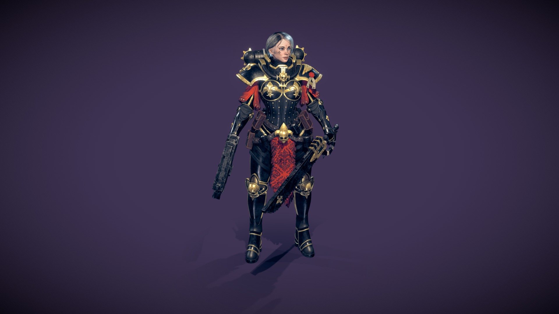 Adepta Sororitas 3d model