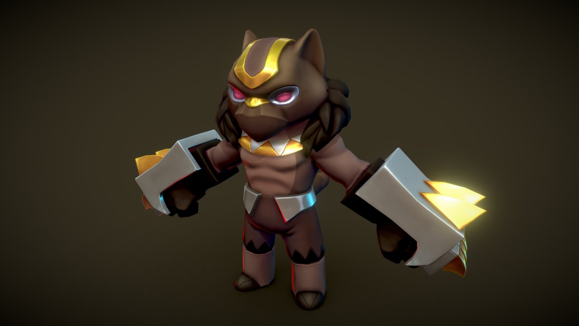 Tiger Black Panther 3d model