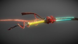 CyberKatana from CyberNeon 2082: Chapter 2 (WIP)