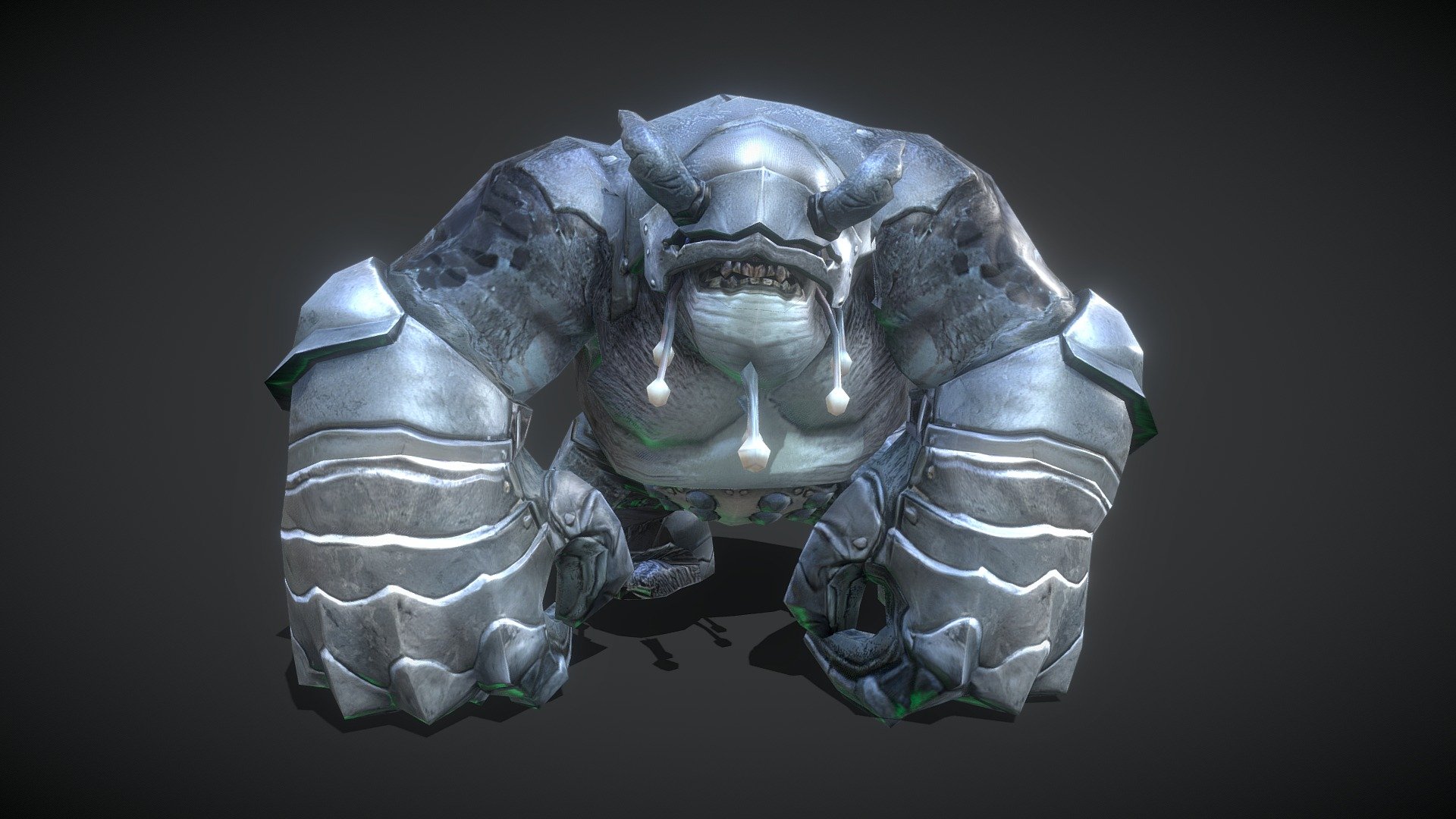 Deep One Boss B 3d model